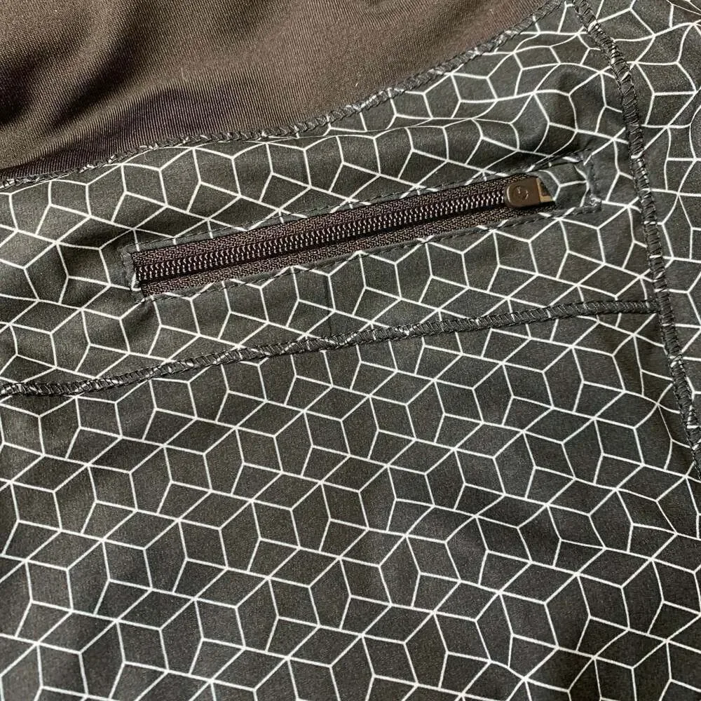Oiselle Long Running Skirt Black Diamond sz 14